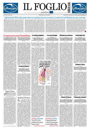 Prima-pagina-il foglio-messina-edizione-di-oggi-28-05-2025